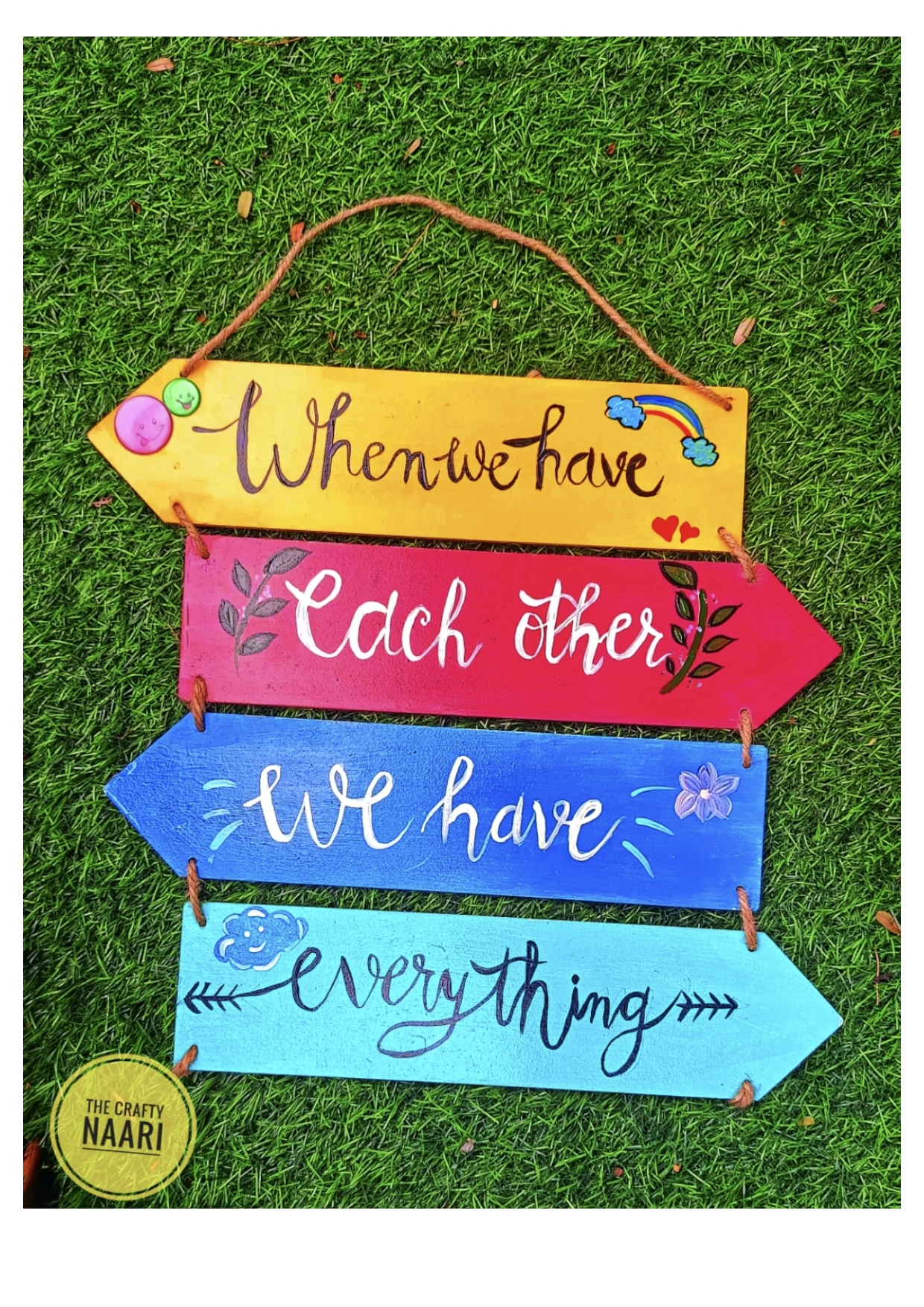 Wall hanging example
